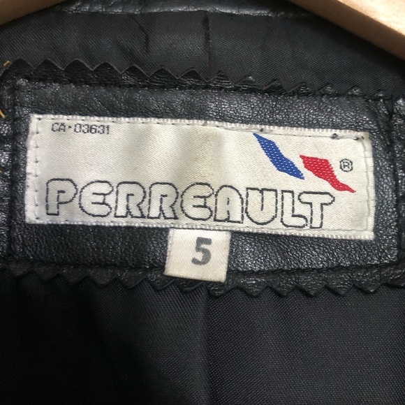 Vintage Black Leather Buttery Soft Blazer Jacket Medium - Picture 3 of 10